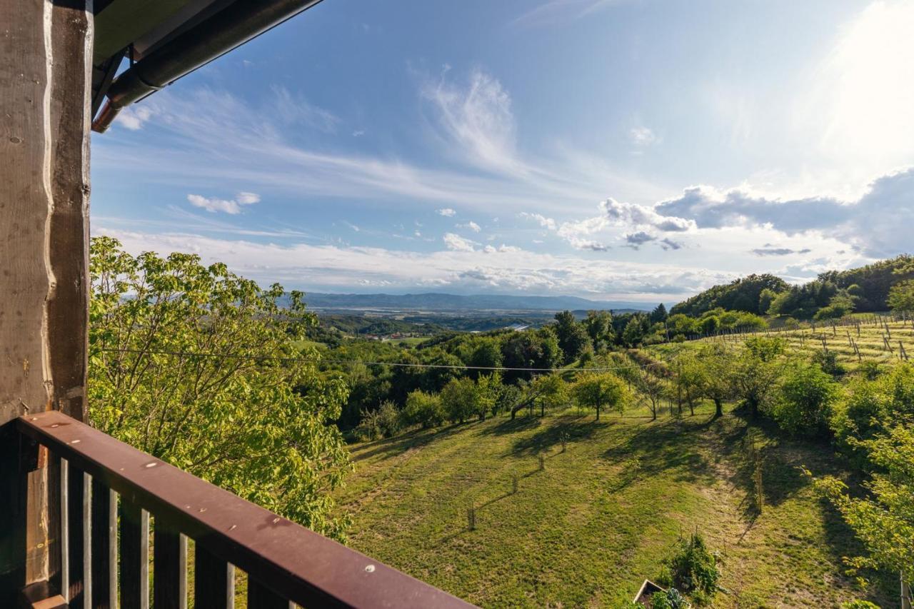 Cosy Hill Home Rucman With A Breathtaking View Zgornja Pohanca 외부 사진